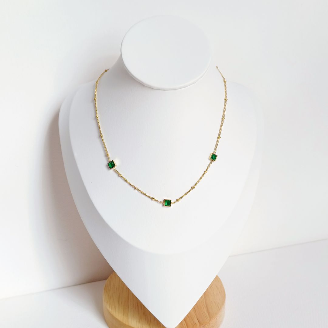 Green Stone Necklace