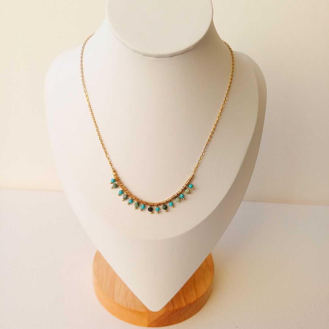 Bohemian Turquoise Necklace