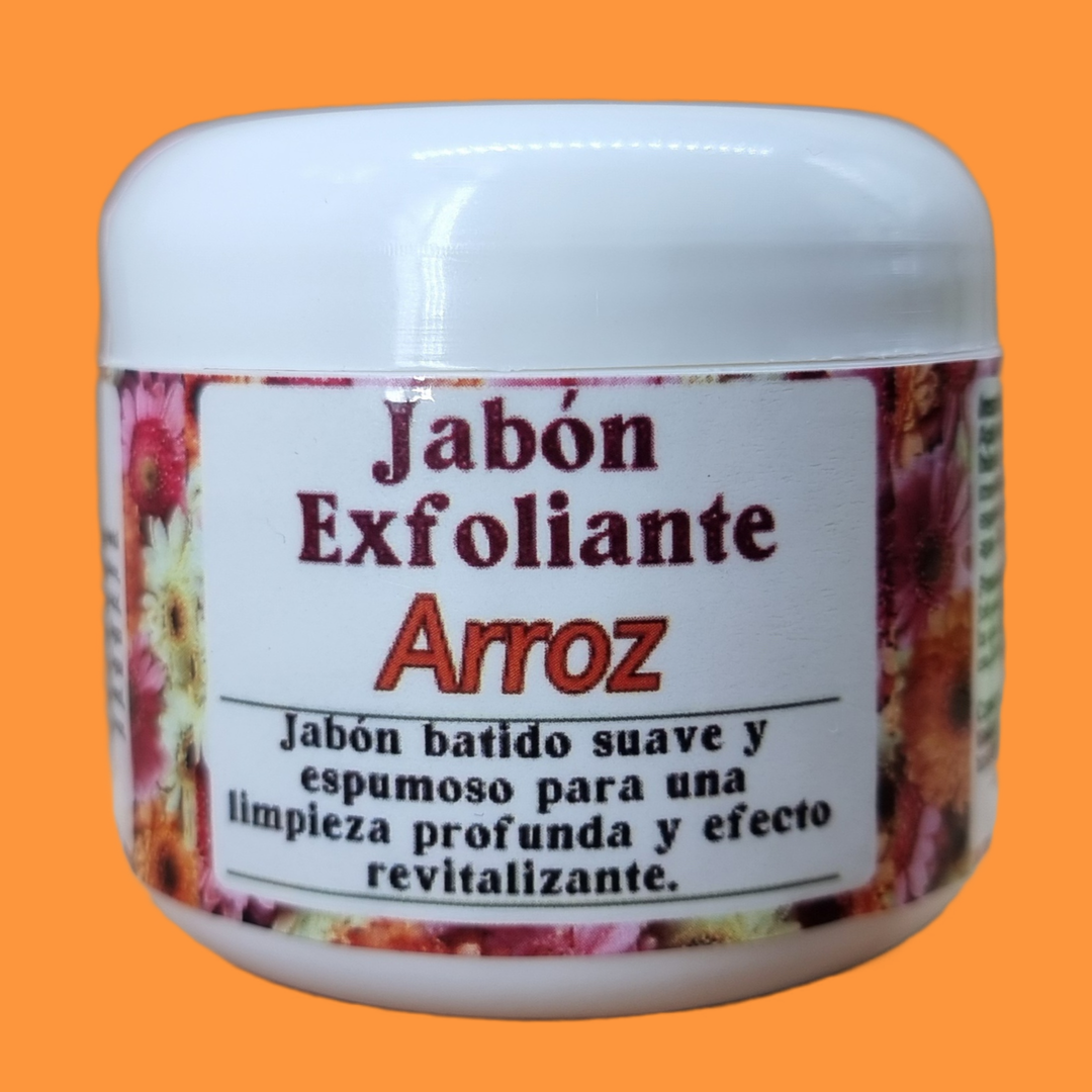 Jabón Exfoliante de Arroz