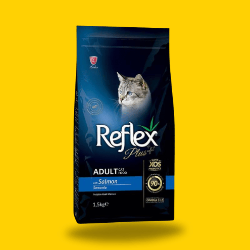 REFLEX PLUS - Chat Adulte - Saumon