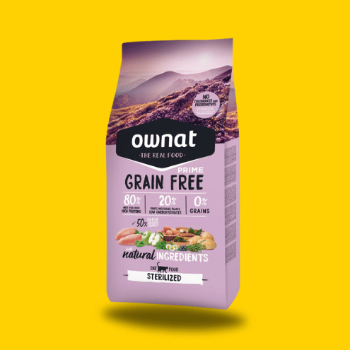 OWNAT Grain Free - Chat Stérilisé 