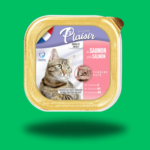 PLAISIR - Pâté pour Chat - Saumon