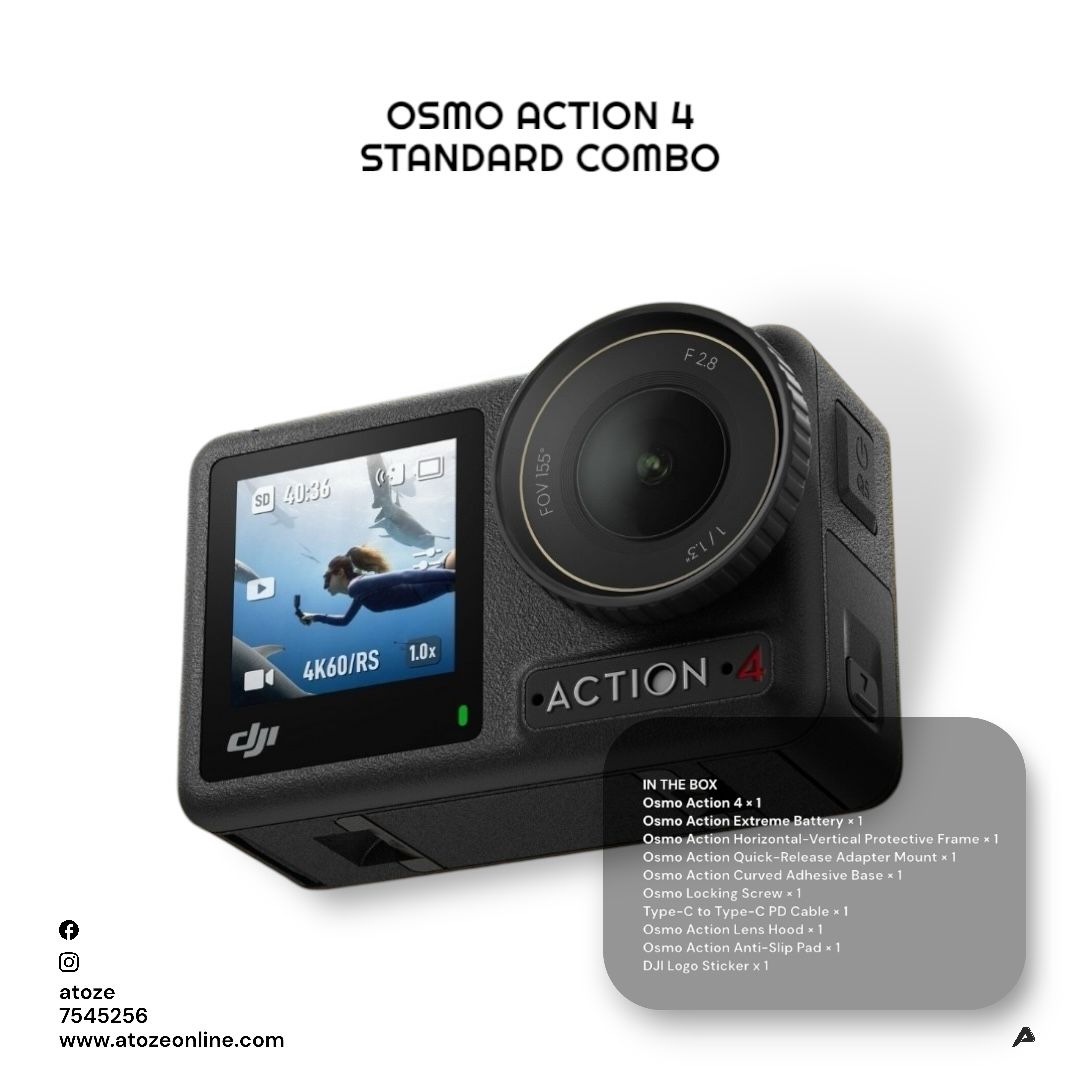 DJI Osmo Action 4 Camera Standard Combo