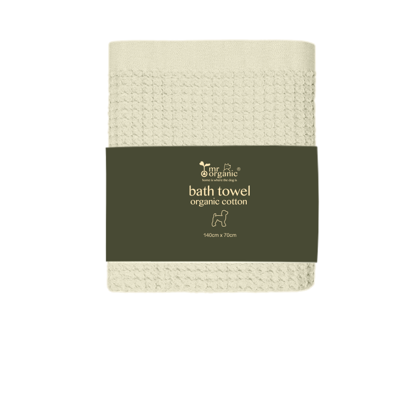 organic cotton bath towel ( natural beige  ) 