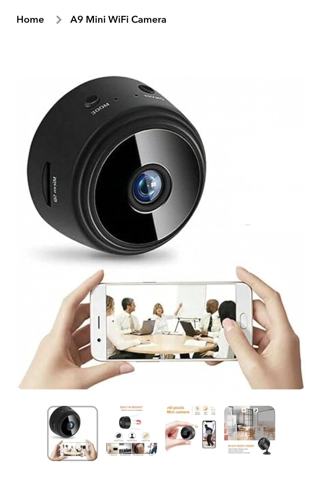 A9 Mini Wireless Camera