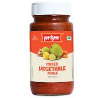 Priya Mixed vegetable pickle 300g