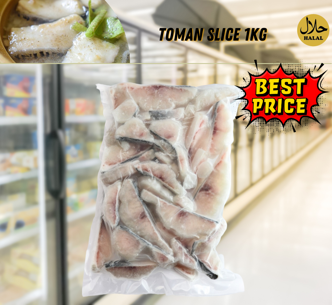 Toman slice 1kg - 托曼切片