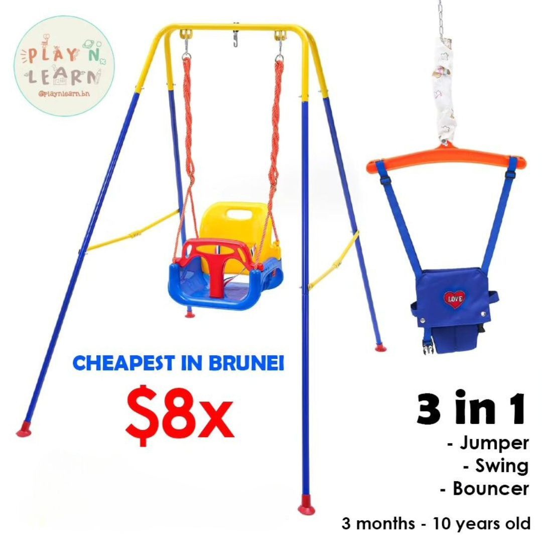 3 in 1 JUMPER, SWING, BOUNCER (INSTOCK)