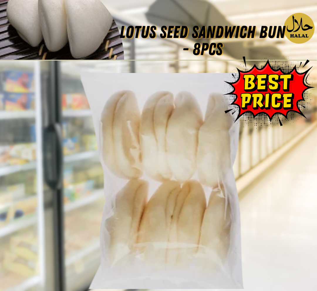 Lotus seed sandwich Bun - 8pcs 三明治面包