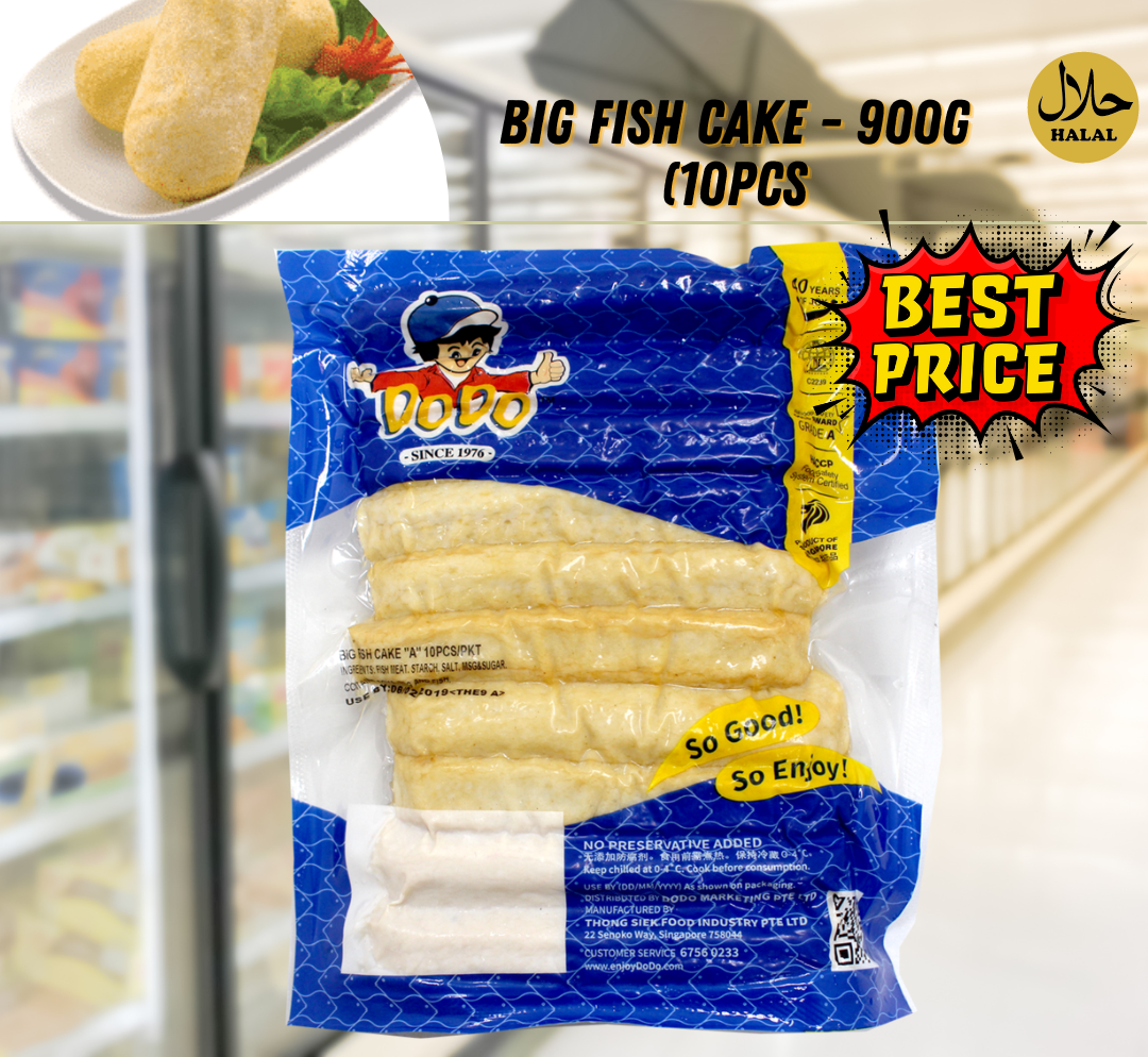 Big fish cake - 900g (10pcs) 鱼饼