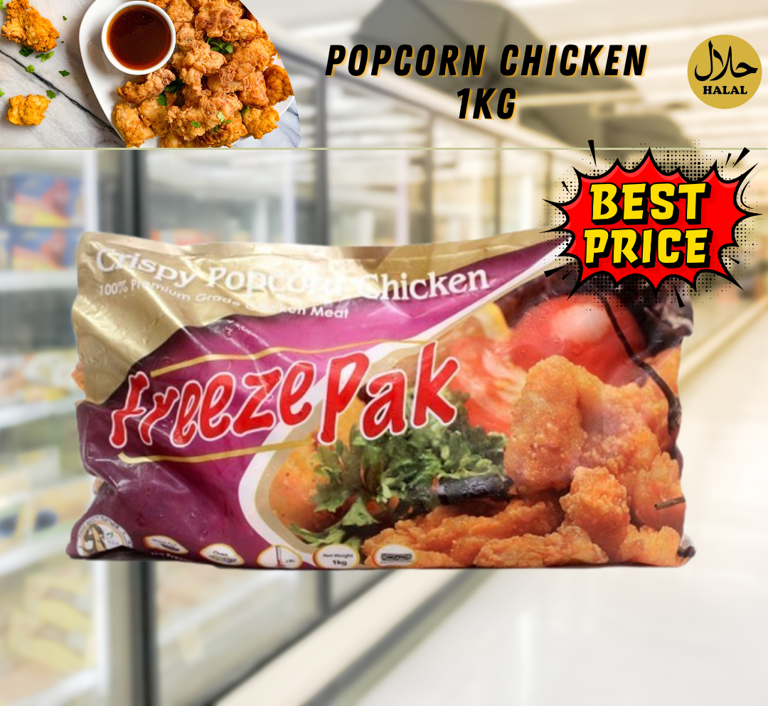 Popcorn chicken - 1kg (Freezepak) 爆米花鸡