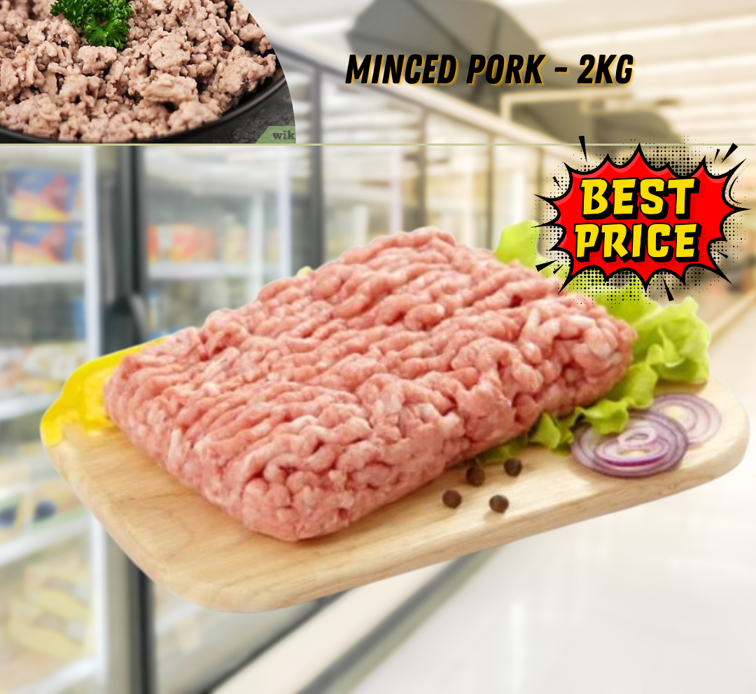 Minced Pork - 2kg 猪肉末