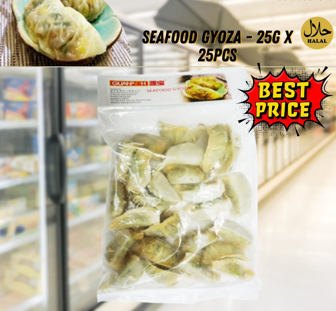 Seafood Gyoza - 25g x 25pcs 海鲜饺子