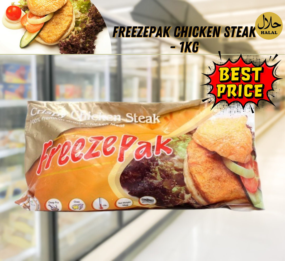 Freezepak Chicken steak - 1kg