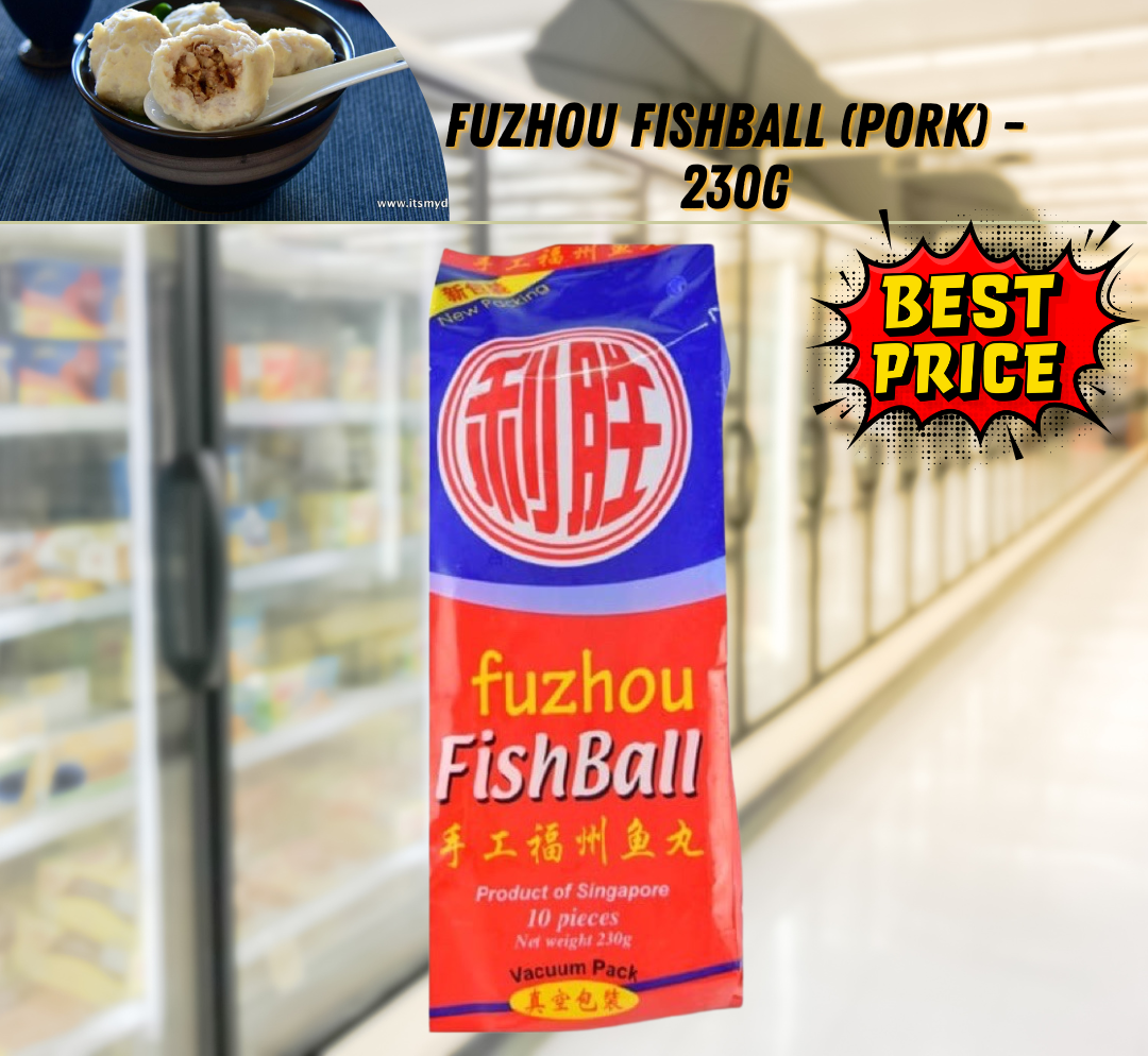 Fuzhou Fishball (pork) - 230g 福州鱼丸(猪肉)