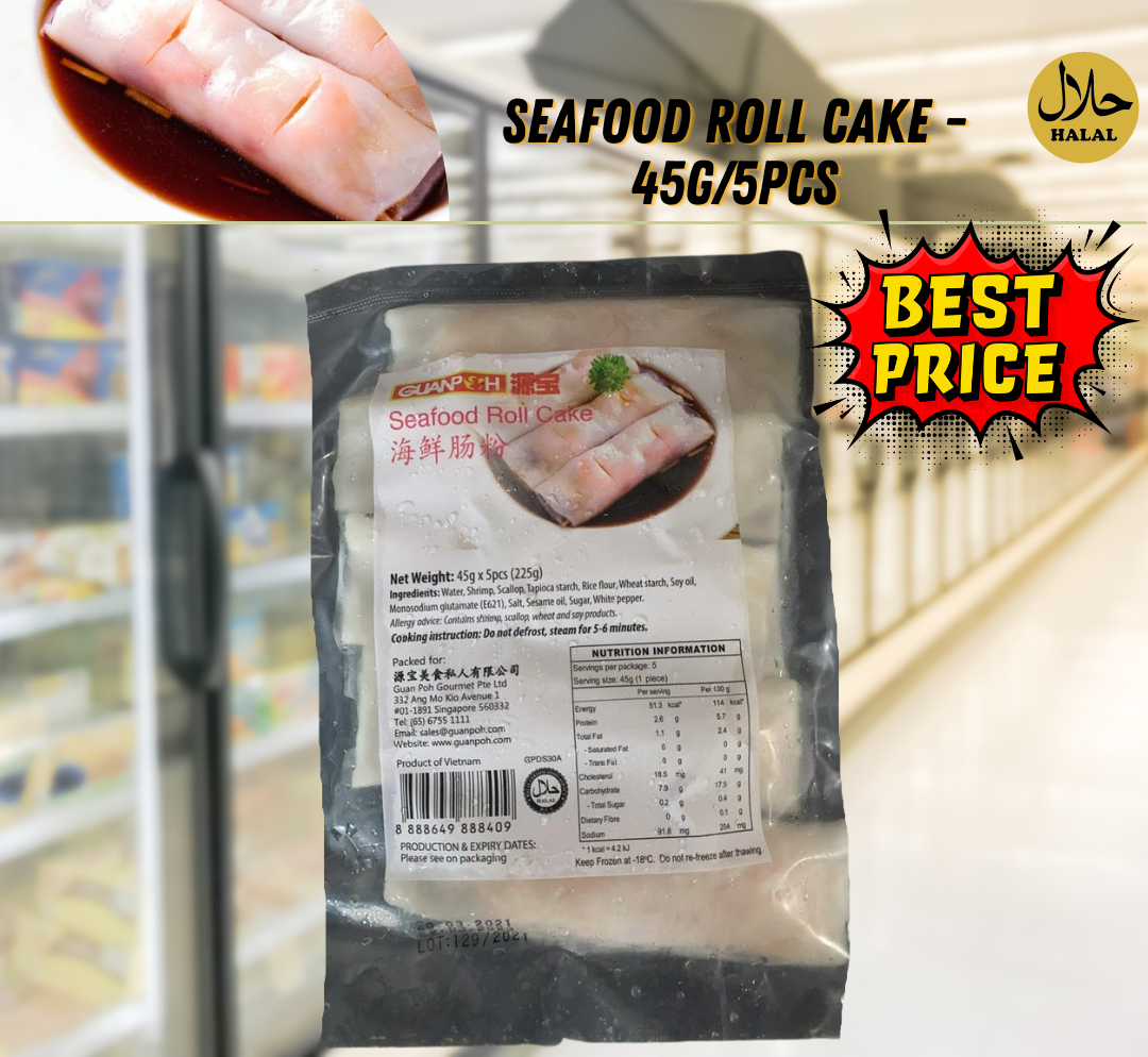 Seafood Roll cake - 45g/5pcs 海鲜卷蛋糕