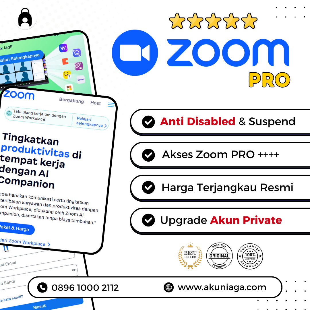 Zoom Webinar Bulanan