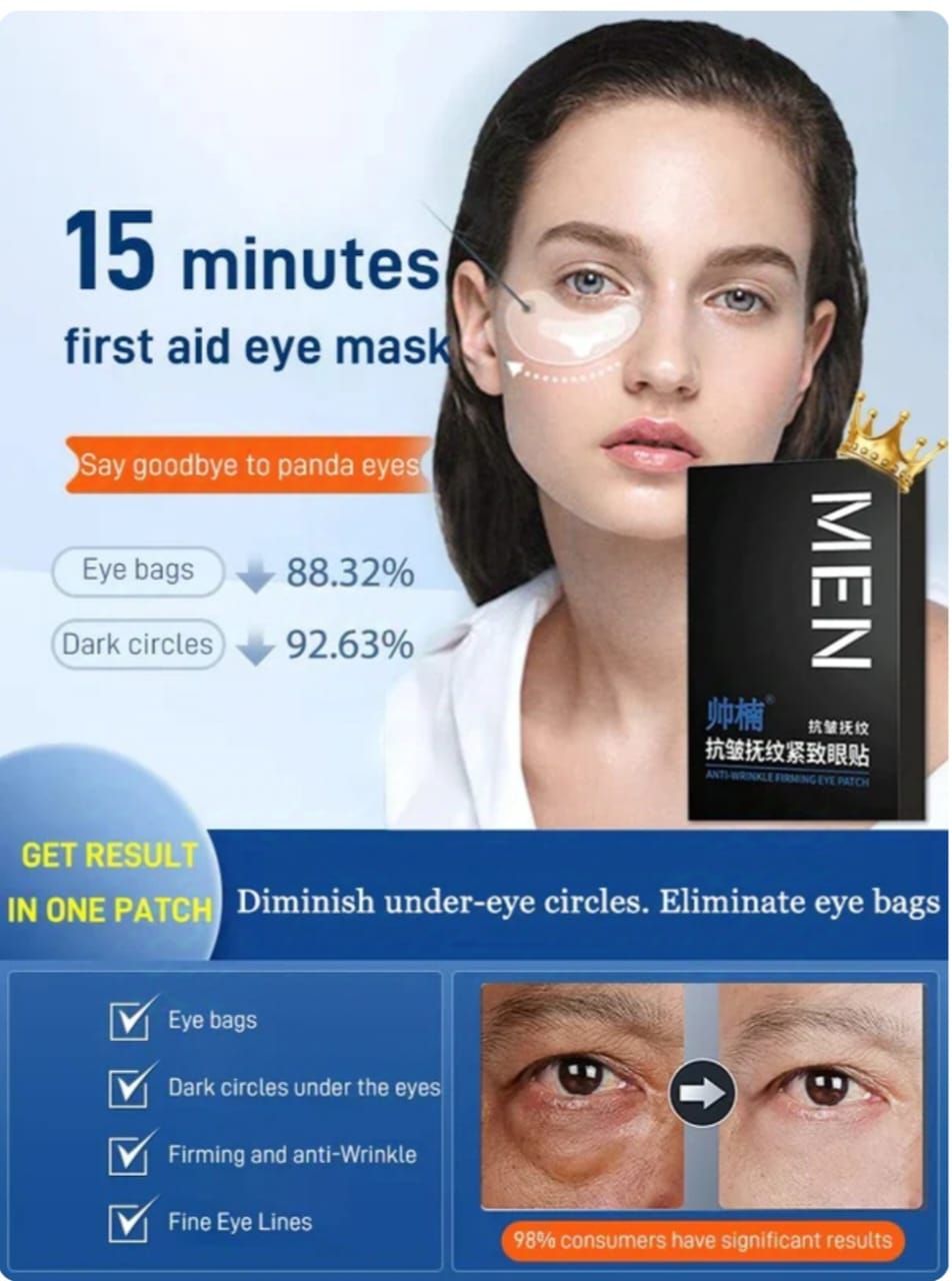 Patch for eye bags removal