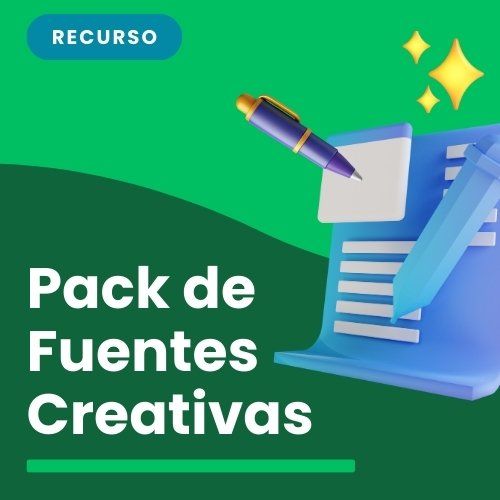 Paquete de Fuentes Creativas