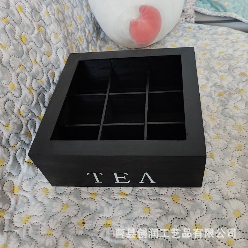 9 grid teabag organizer 