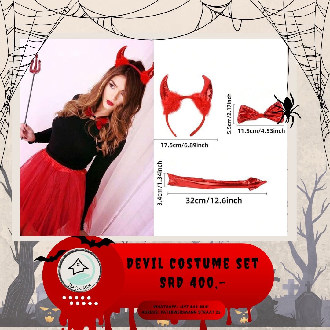 Devil Costume Set 