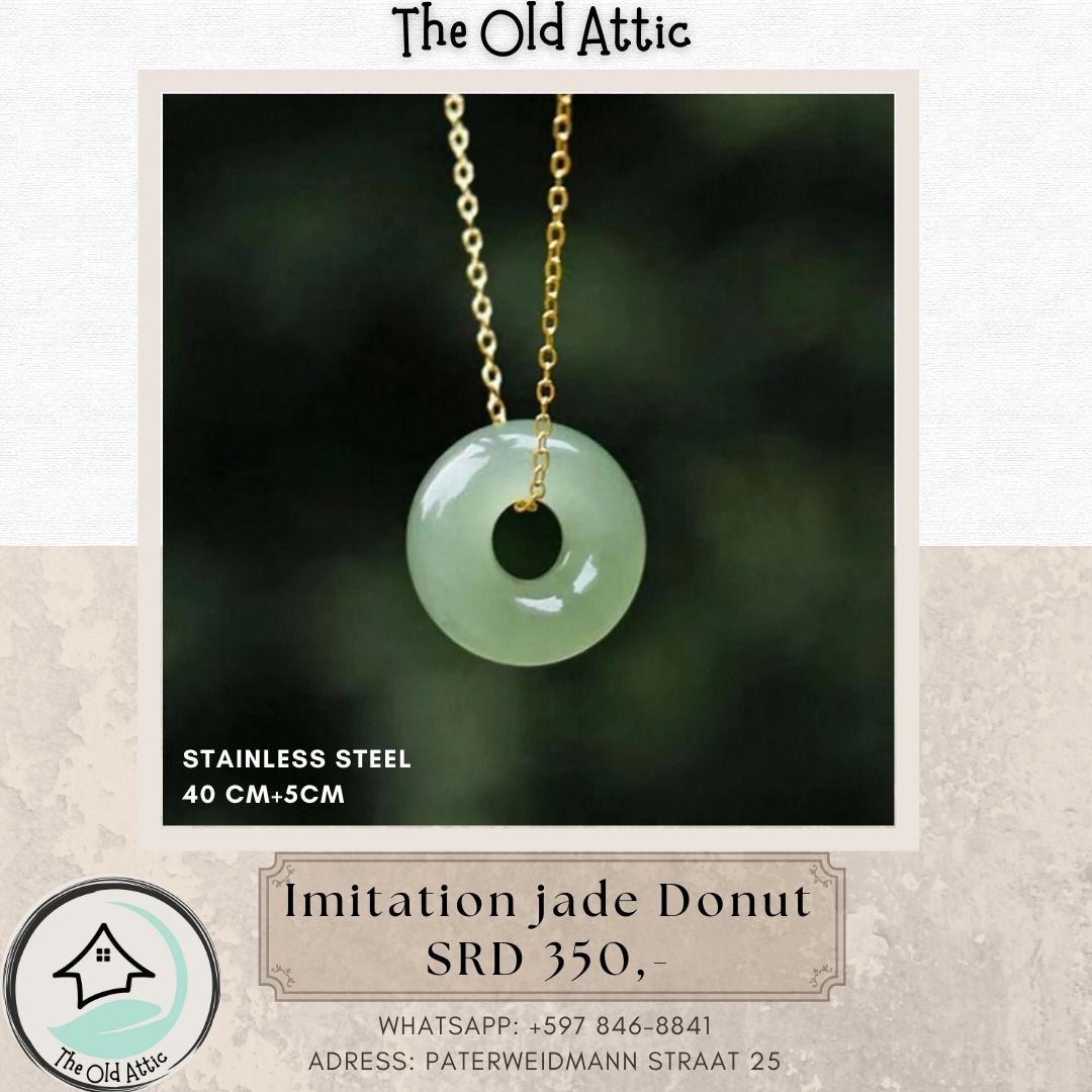 Imitation Jade Donut