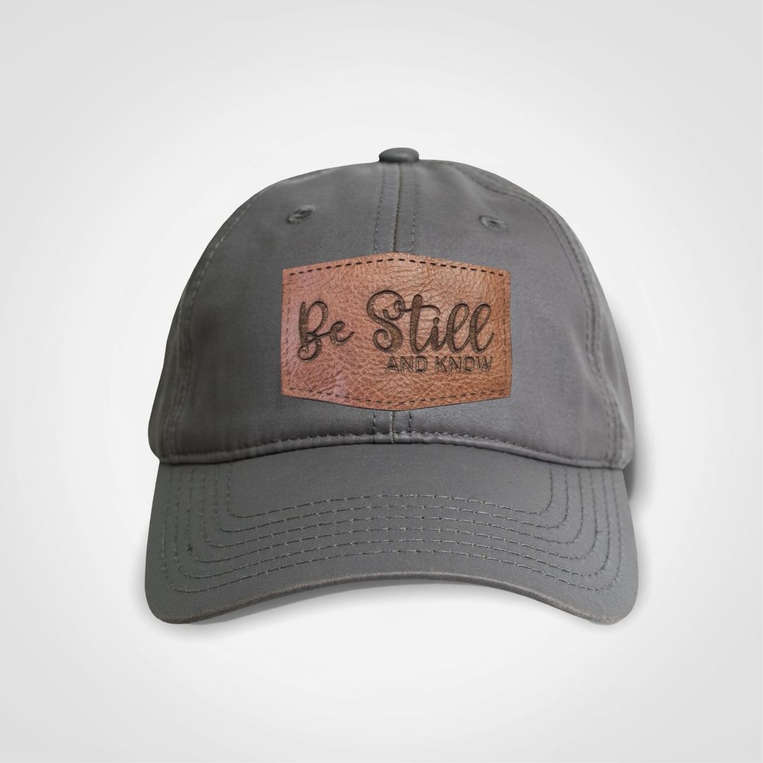 Oilskin Cap | Slate | Be Still And Know