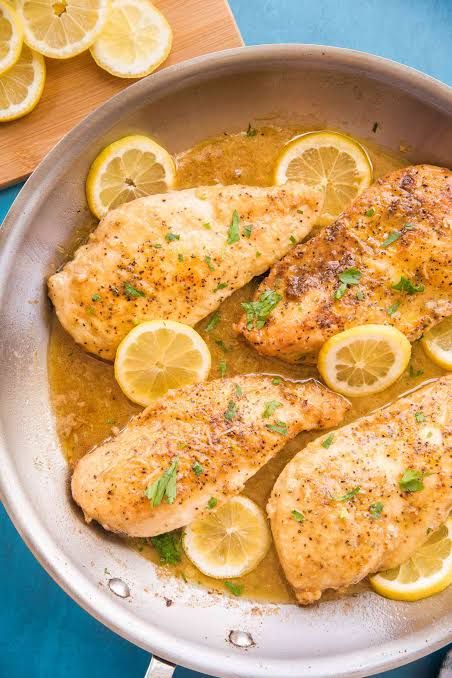 Grilled Butter Lemon Chicken Breast