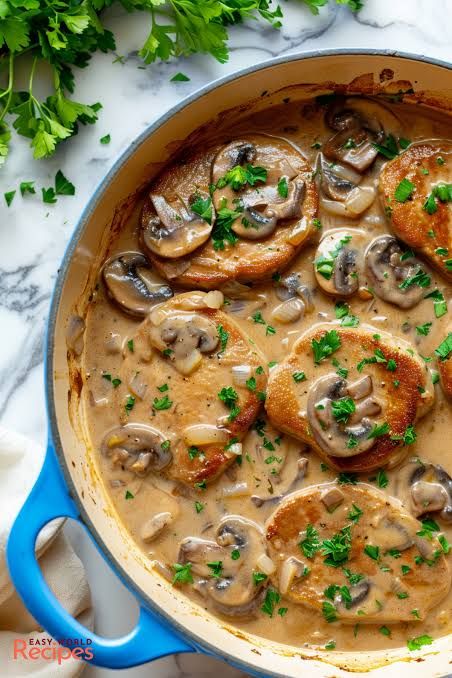 Beef Piccata Mushroom - بيكاتا لحم بالمشروم