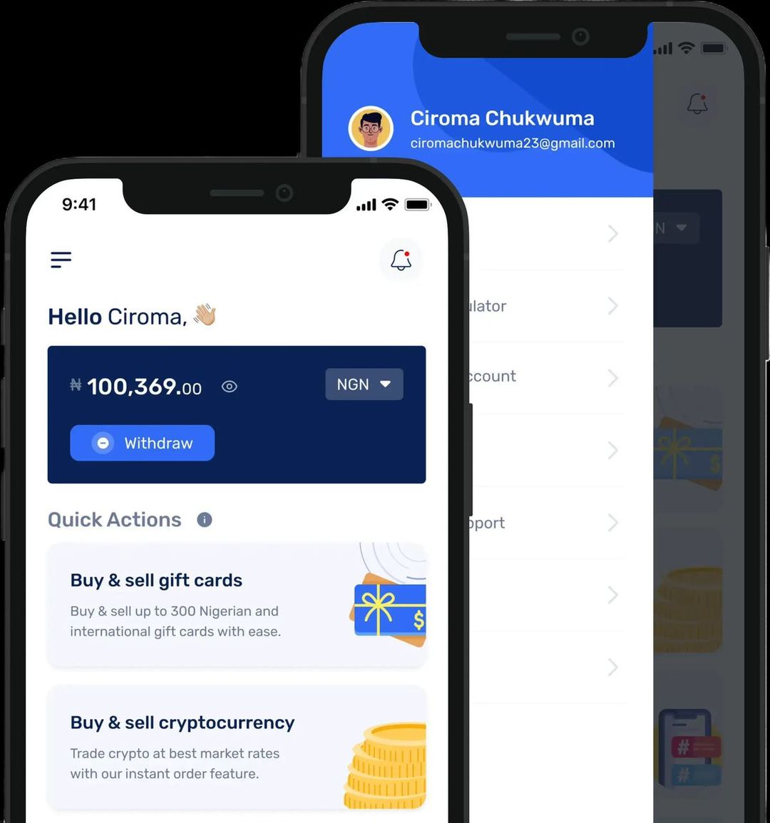 CRYPTO MOBILE APP