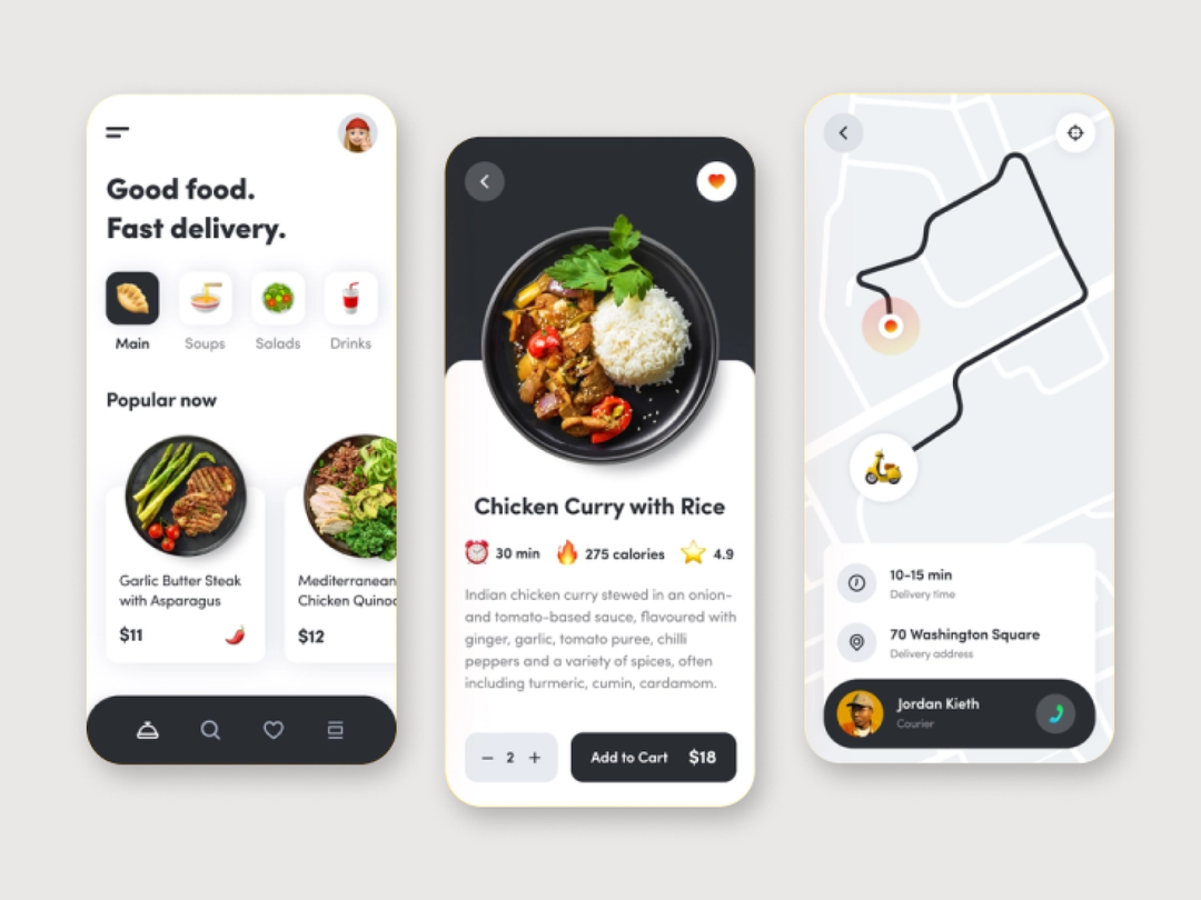 FOOD APP + LOGISTICS DELIVERY