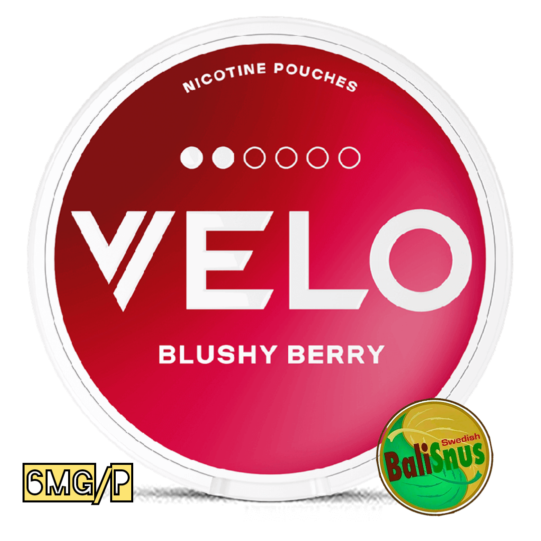 Velo Blushy Berry 6mg/p 