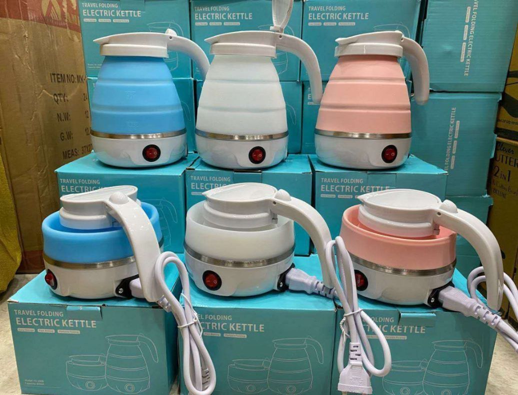 Travel folding electric kettle