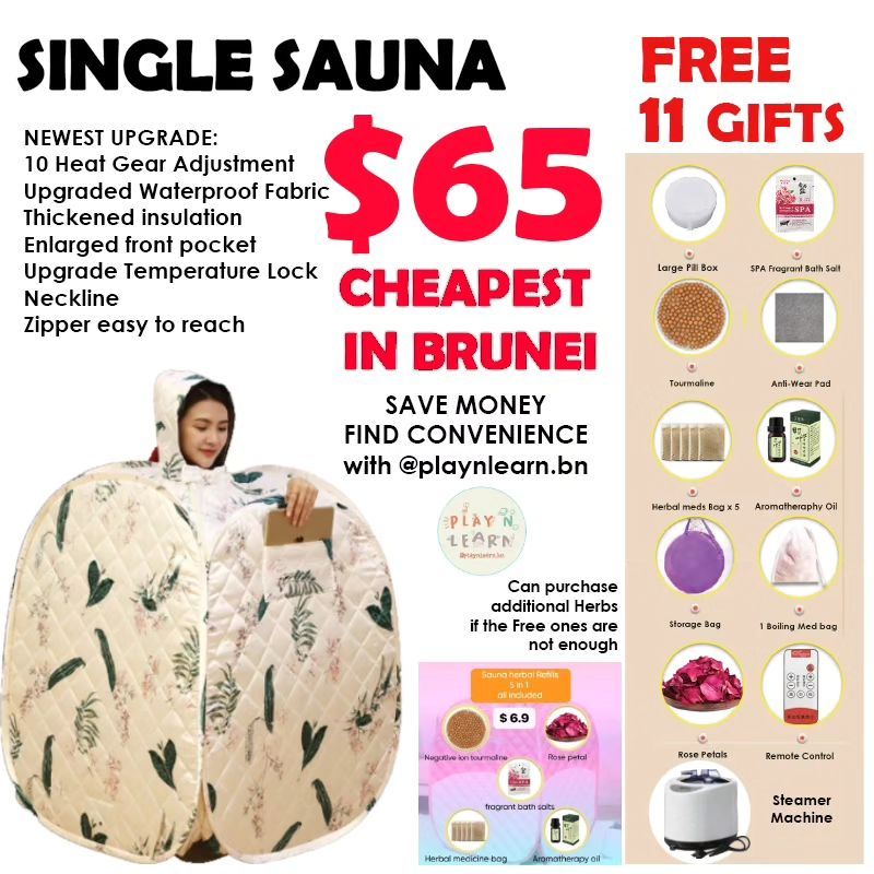 SAUNA COMPLETE SET (INSTOCK)