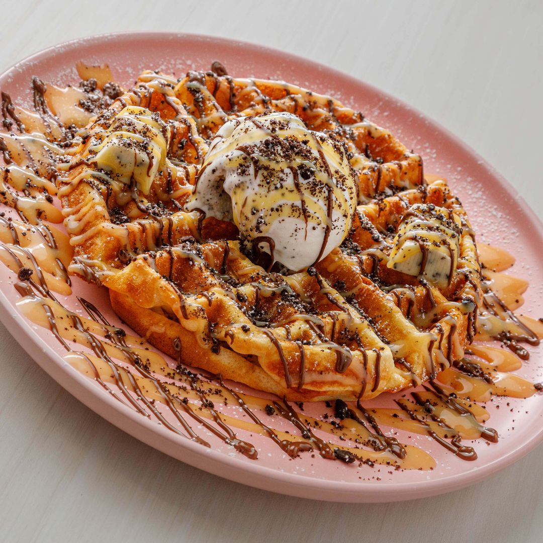 Waffle 50/50 split