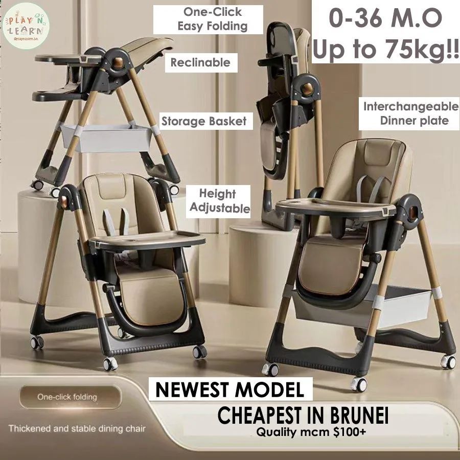 Newest and Highest D100 Quality Baby Dining Chair (INSTOCK)