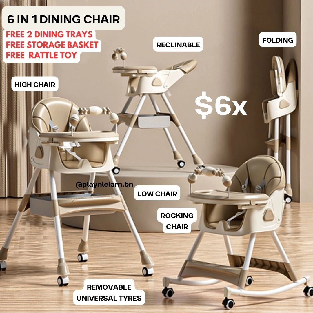 6 IN 1 BABY CHAIR (INSTOCK)