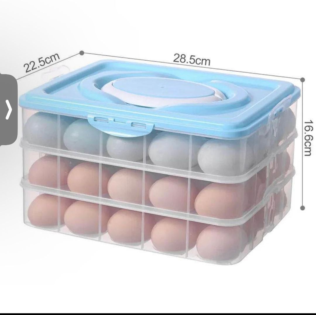 3 layer egg storage box