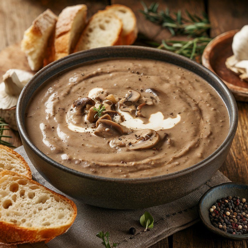 Wild Mushroom Soup (1 Portion, Good for 12 Pax) 