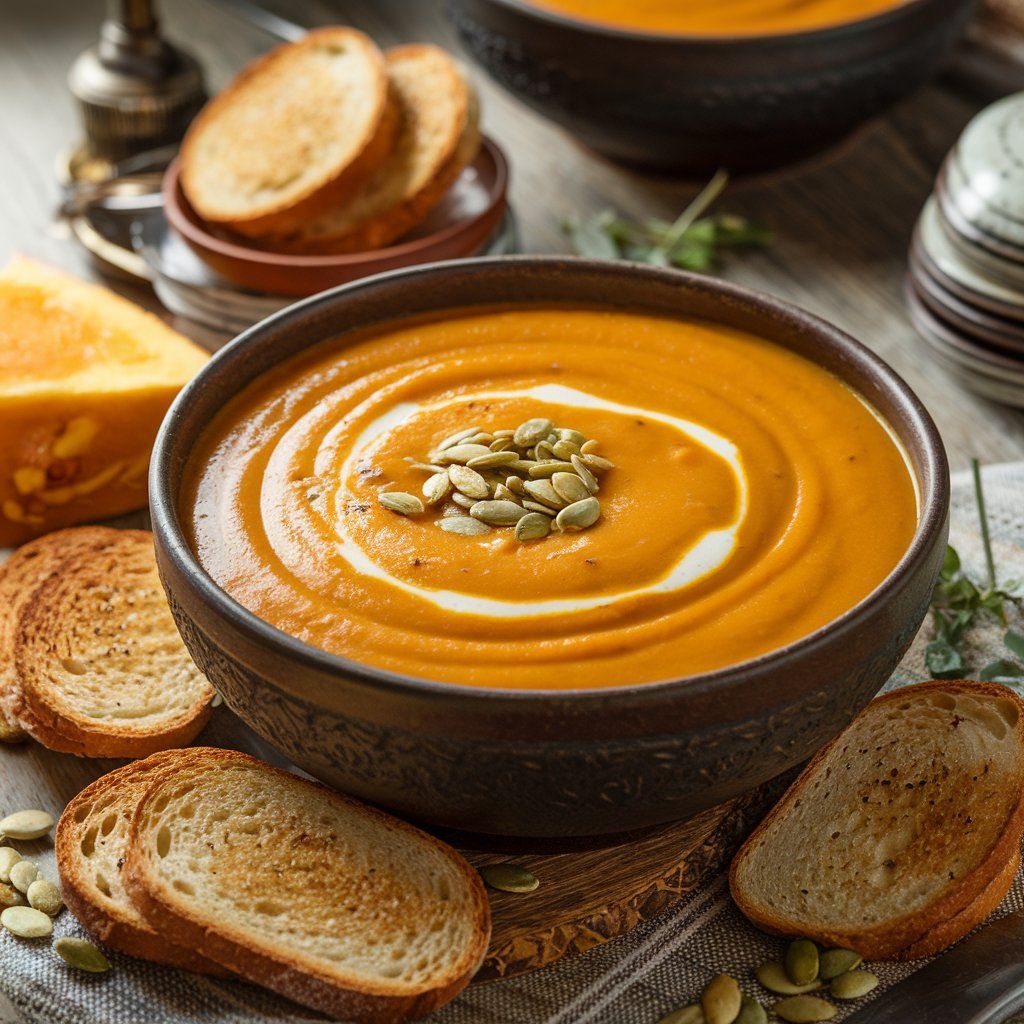 Signature Pumpkin Soup (1 Portion, Good for 12 Pax) 