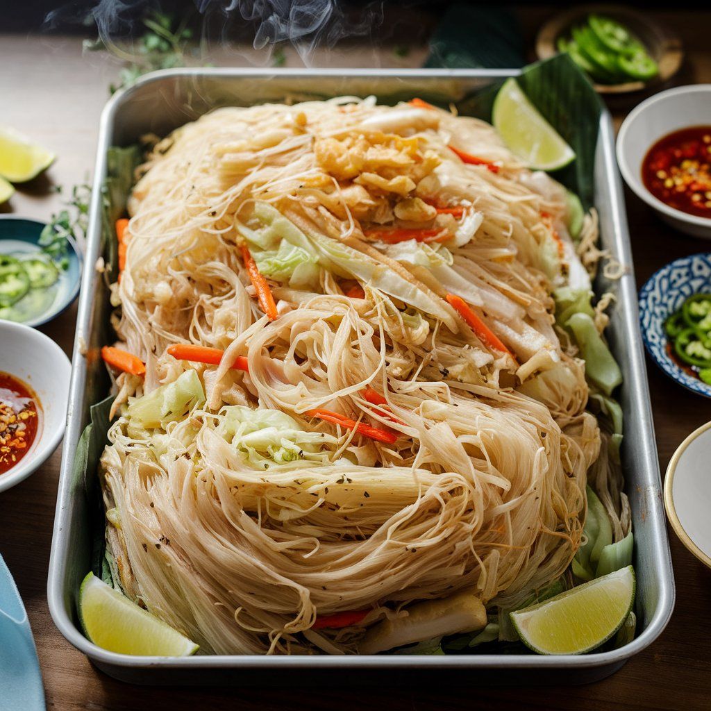 Fried Bee Hoon (1 Portion, Good for 15 Pax) 