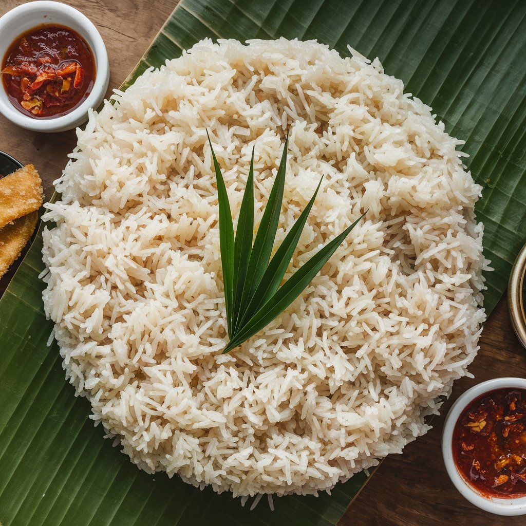 Nasi Lemak (1 Portion, Good for 20 Pax) 