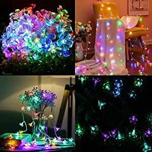 Flower String Light Multicolour (14 Flower) 🌺✨