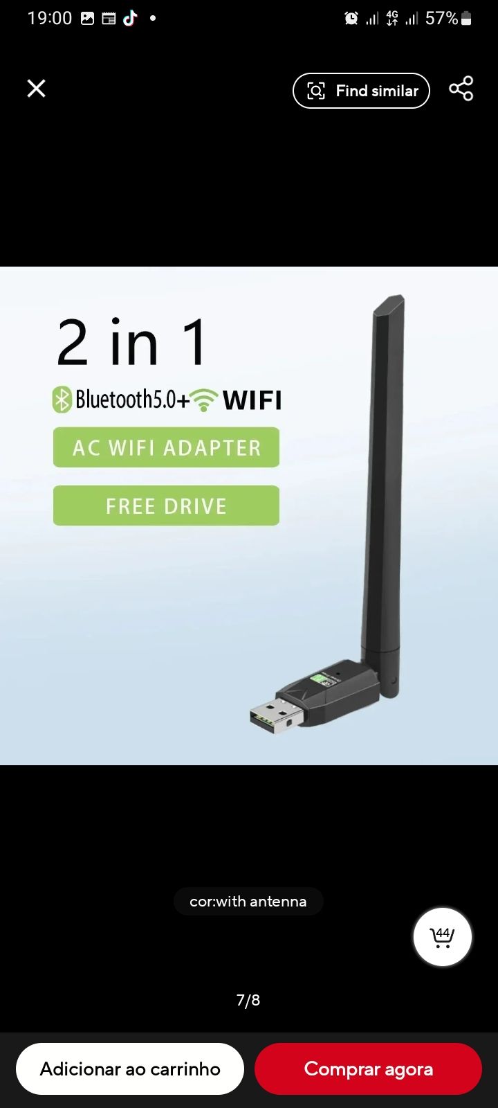 USB adapter wifi e Bluetooth 