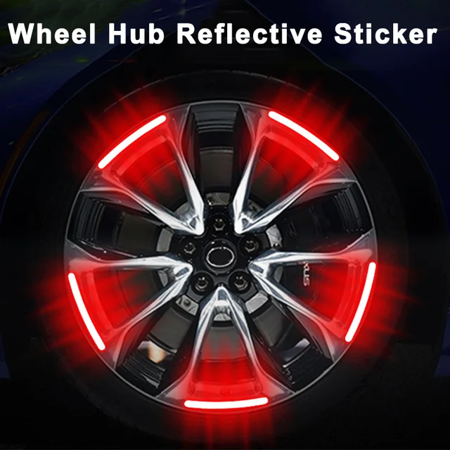 20pcs Reflective Rim Stickers