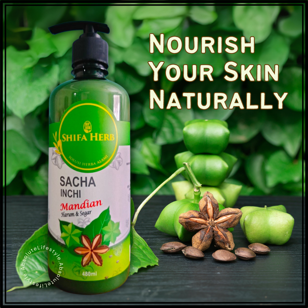 🇸🇬 [SG Seller] Nourish Your Skin Naturally with Sacha Inchi Shower Gel