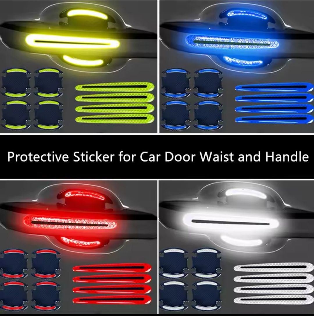 Reflective Door Handle Guards