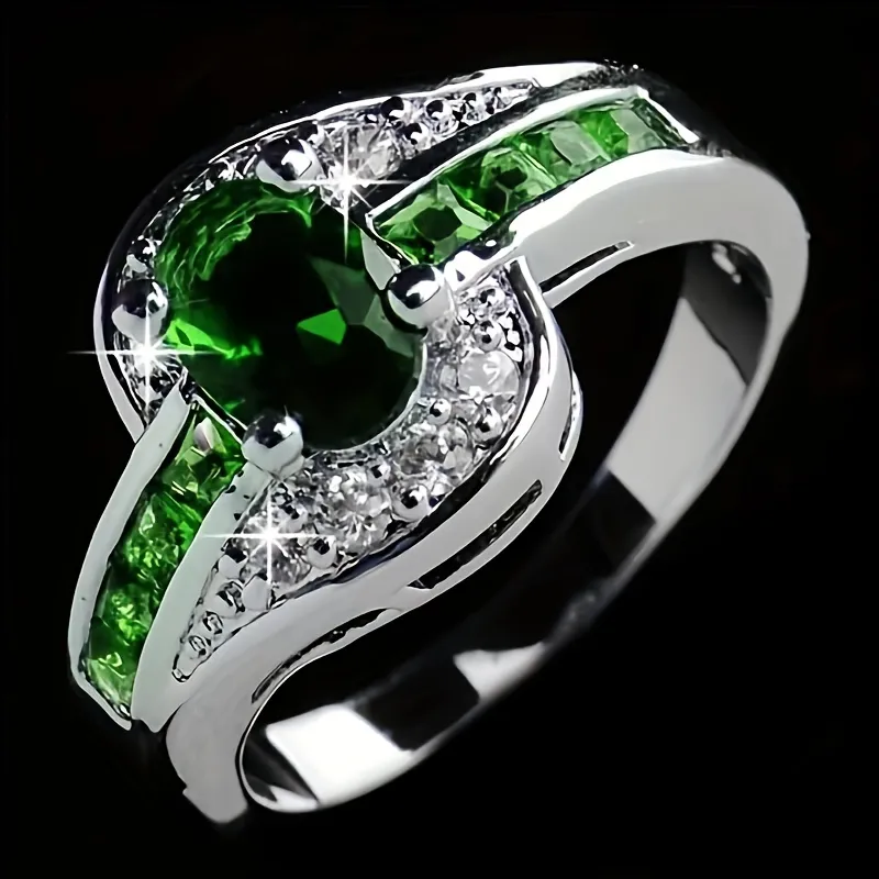 Trendy Rhinestone Men's Ring