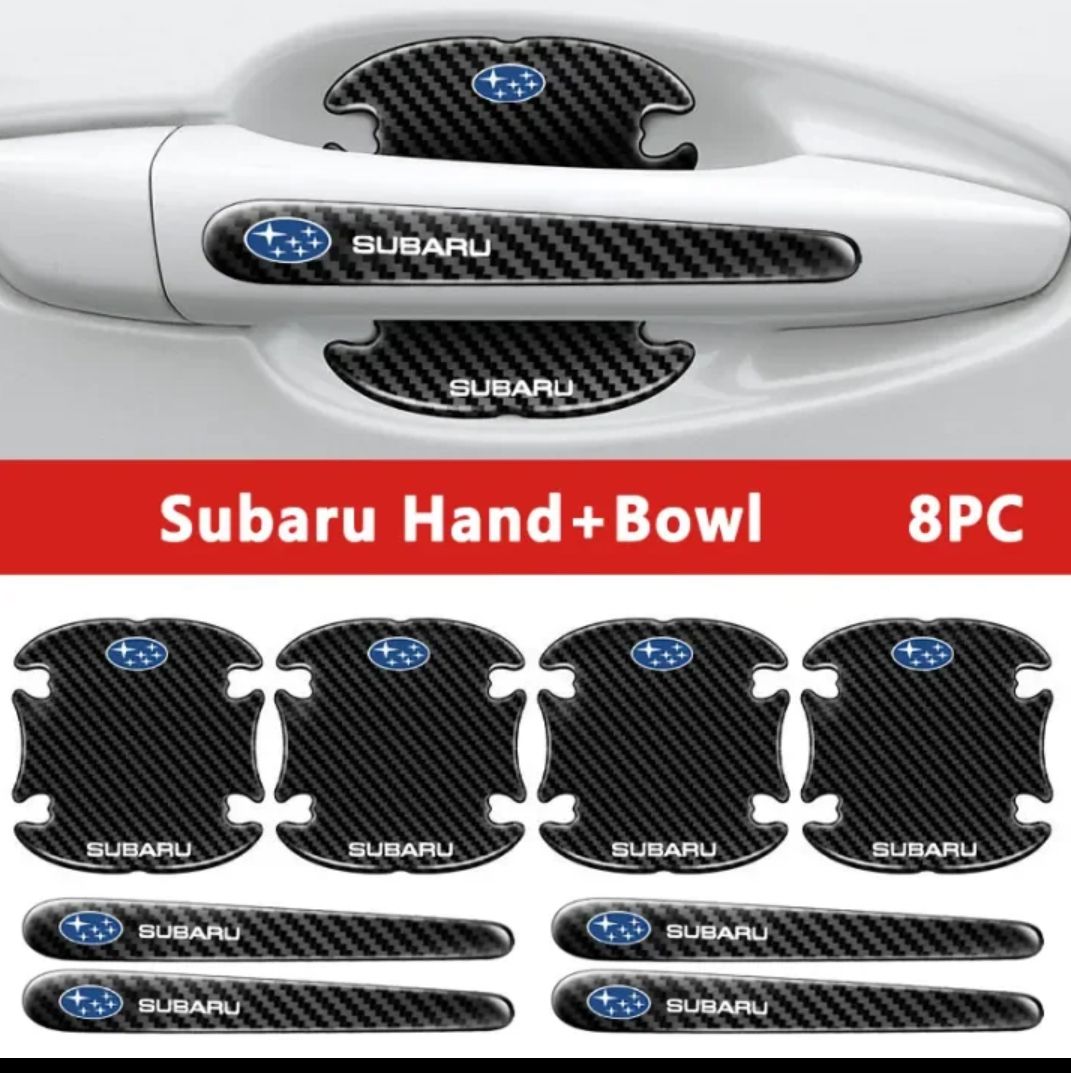 8pcs Subaru Door Handle Guards