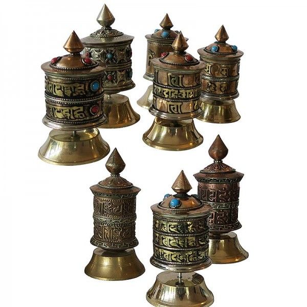 Small table Prayer wheel 